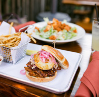 Pulled Pork Sandwich with Fries