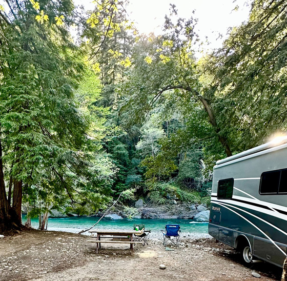 RV Camping in Big Sur