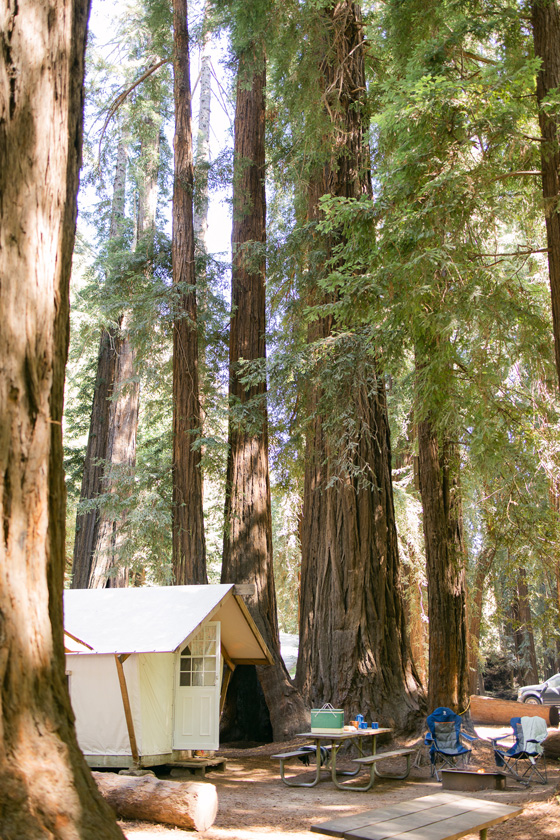 Tent Cabins Camping in Big Sur